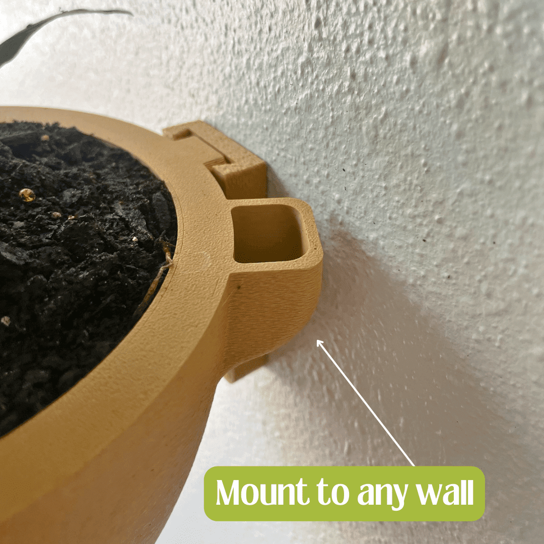 Magic Self-Watering Wall Planters Easy Care Indoor Outdoor Plant Pots