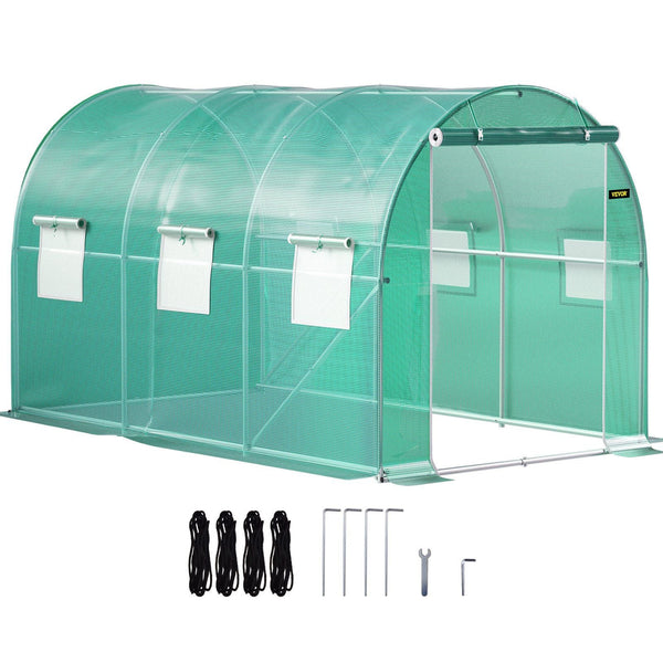 Walk in tunnel greenhouse