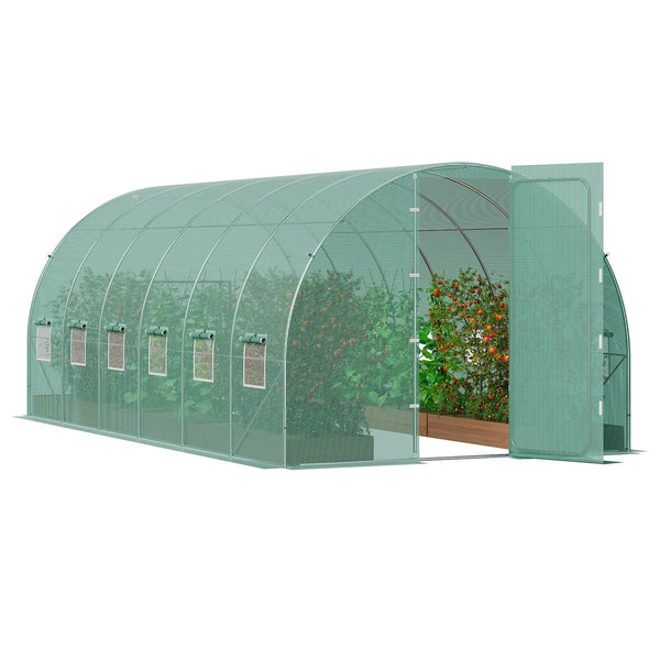Extend growing season with greenhouses