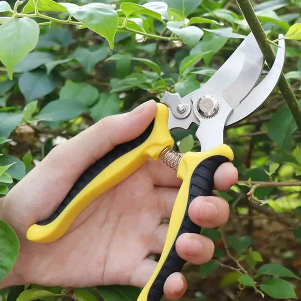 Heavy Duty Pruning Shears Stainless Steel Gardening Hand Tool Rustproof Blades