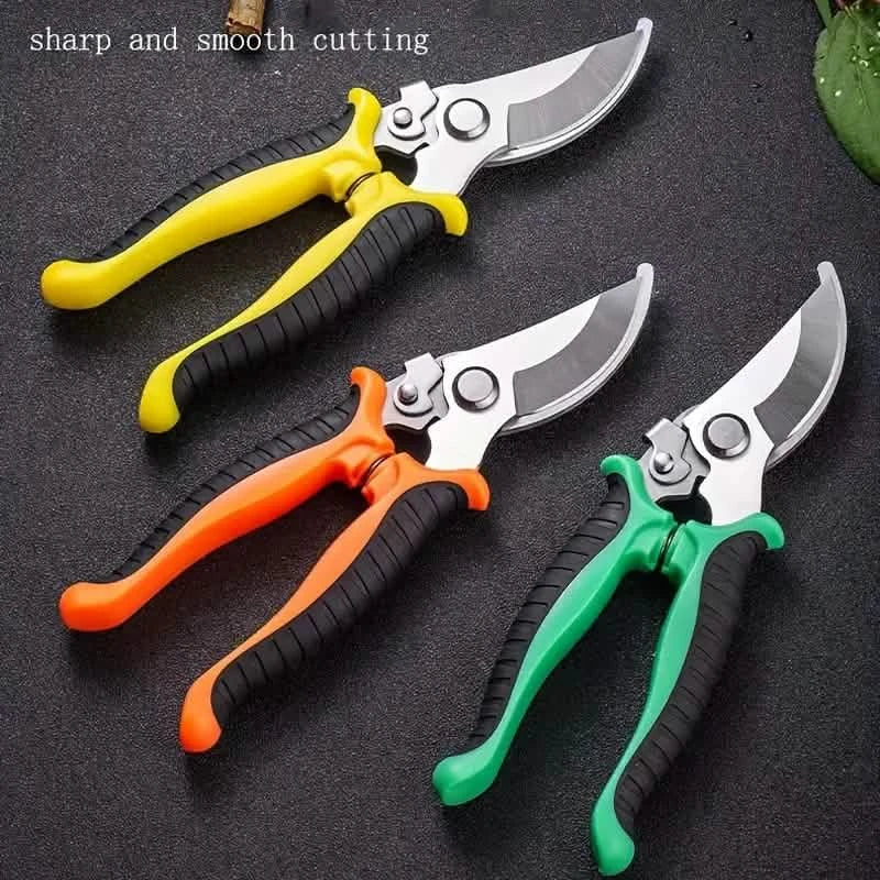 Heavy Duty Pruning Shears Stainless Steel Gardening Hand Tool Rustproof Blades