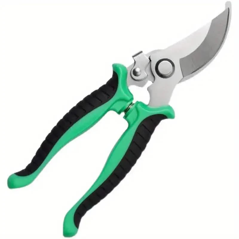 Heavy Duty Pruning Shears Stainless Steel Gardening Hand Tool Rustproof Blades